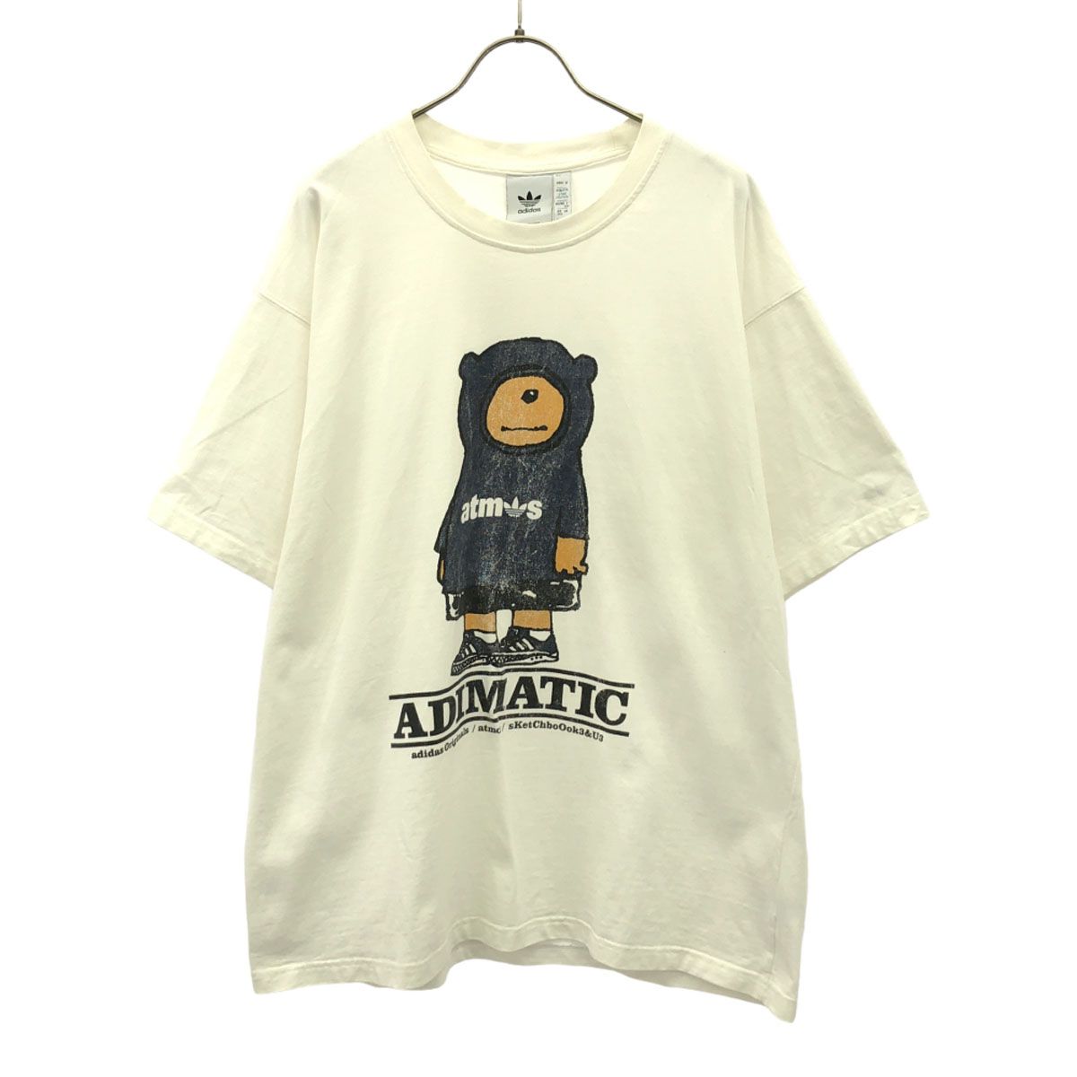 adidas アディダス atmos アトモス コラボ トレフォイルロゴ 半袖 