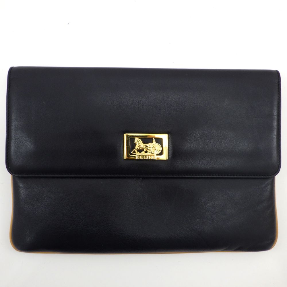 セリーヌ クラッチバッグ ヴィンテージ カーフ M06 - メルカリ
