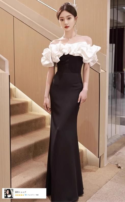 留袖ドレス、新郎新婦母❣️大きいサイズ 駒刺繍 金彩 作家物