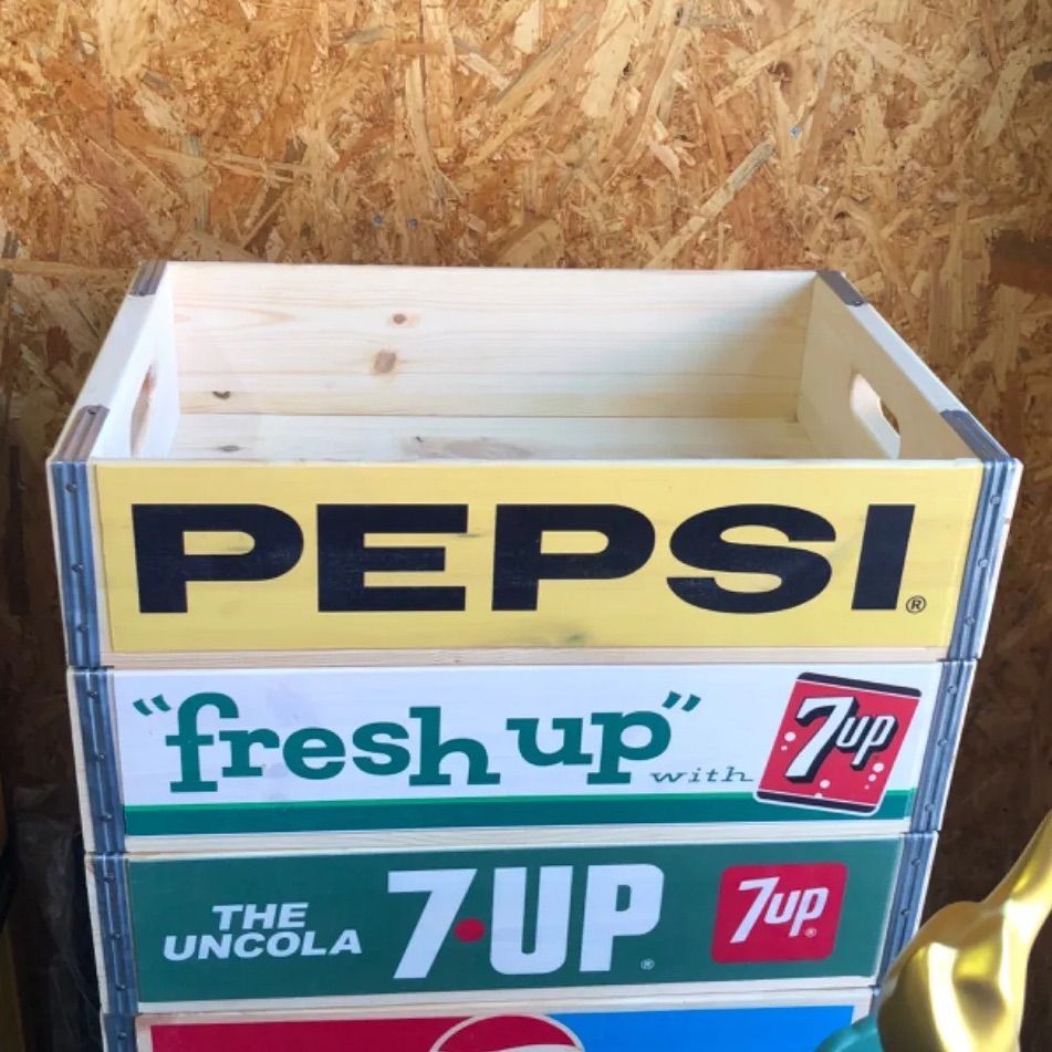 ペプシコーラ 木箱 ウッドボックス ヴィンテージ 木製 アンティーク レトロ Amazon.co.jp: ペプシコーラ 木箱 ウッドボックス ヴィンテージ