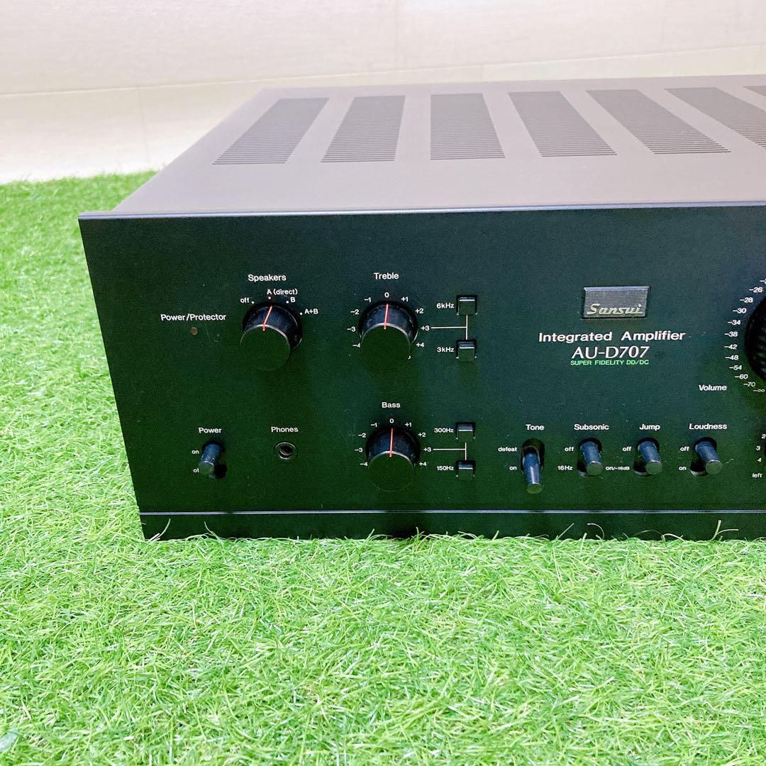 SANSUI サンスイ AU-D707 オーディオアンプ プリメインアンプ 動作品