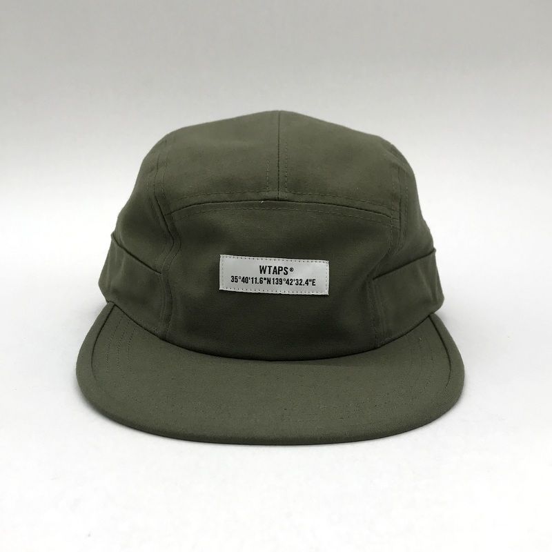 WTAPS キャップ 211HCDT-HT08 ジェットキャップ CAP 帽子 UV対策 ロゴ アウトドア カジュアル 00 ダブルタップス 服飾小物 B13629◆