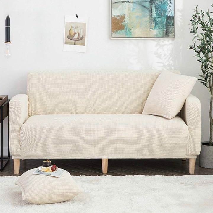 ❤古いソファーが新品同様に早変わり♪❤職人技の一級品❣3人掛ソファーカバー ❤古いソファーが新品同様に早変わり♪❤職人技の一級品】3人掛