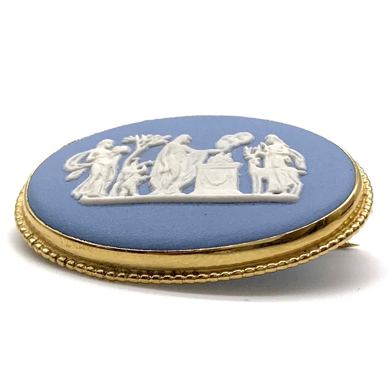 お買い得】WEDGWOOD ブローチ 箱入り - メルカリ