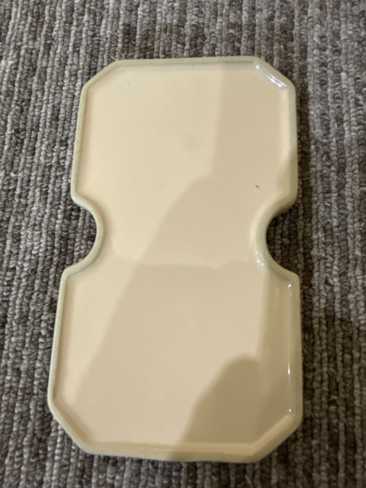 ルクルーゼ 新品　レア　ヘリテッジ・テリーヌ　コースタルブルー Le Creuset（ルクルーゼ）の「ヘリテッジ・テリーヌ(プレス付き