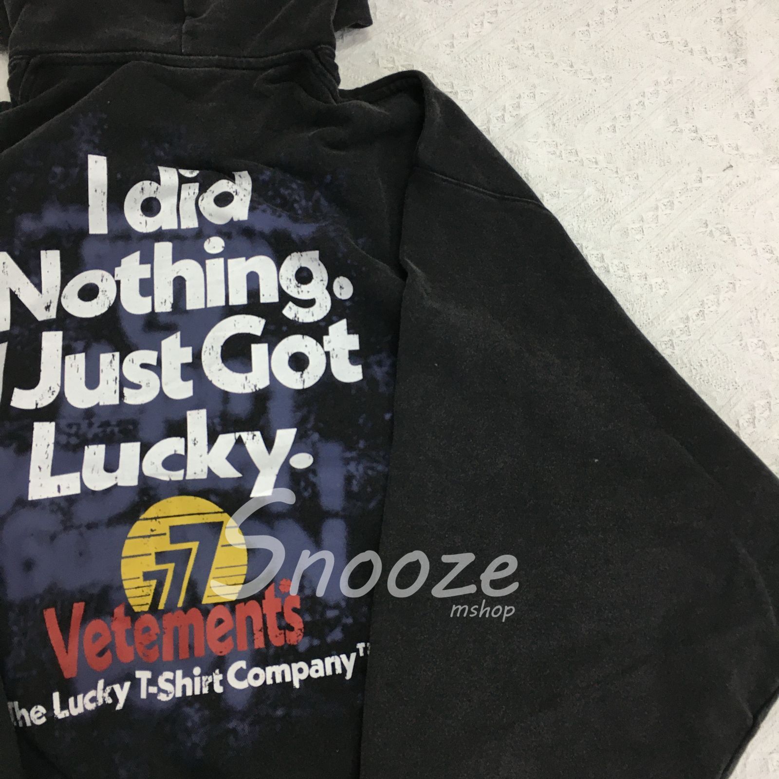 Vetements I Got Lucky Hoodie ヴェトモン アイ ガット ラッキー パーカー - メルカリ