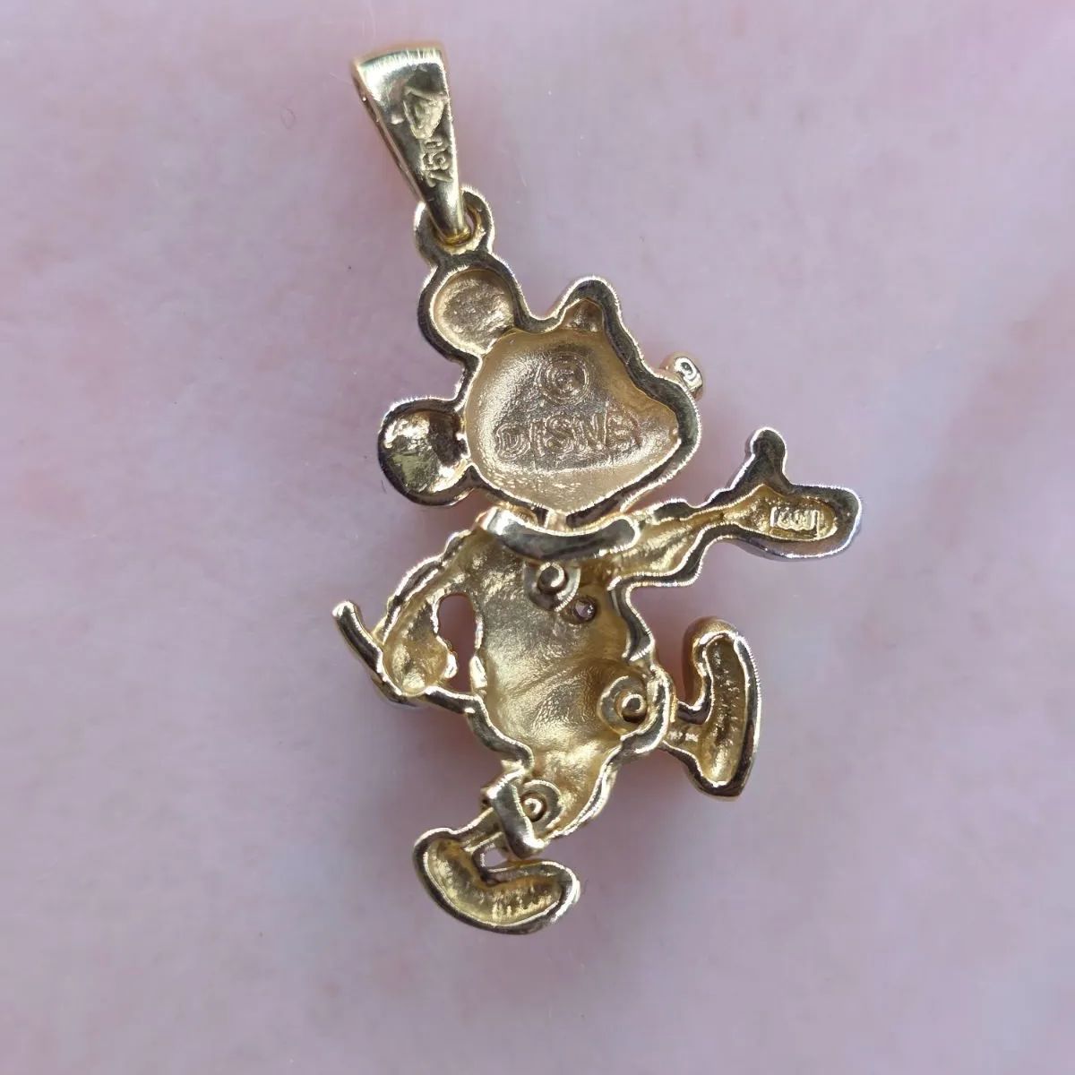 かわいい✨ダイヤモンド ディズニー ミッキーマウス ペンダント 
