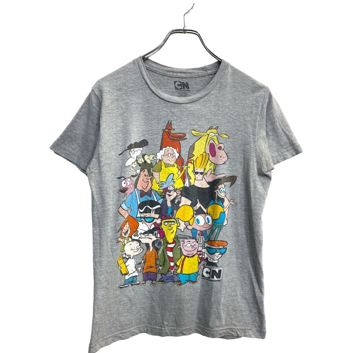 CARTOON NETWORK 半袖 プリント Tシャツ カートゥーンネットワーク キャラクター グレー 古着卸 アメリカ仕入 t2408-3958  - メルカリ