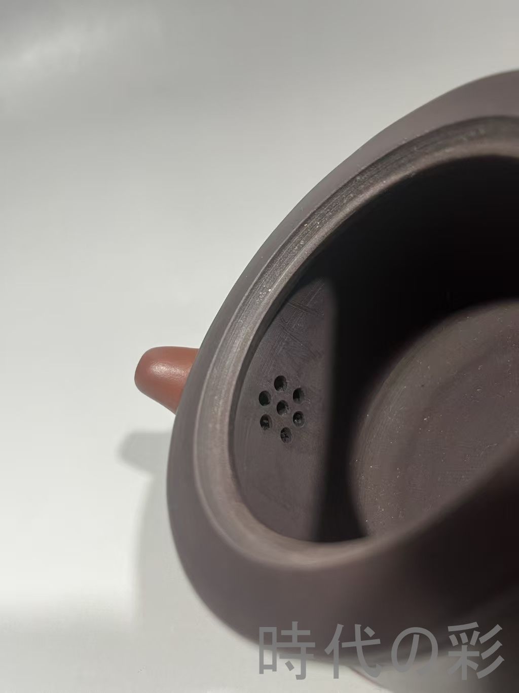 ブーツ 中国古美術 中国宜興 紫砂壺 竹節壺 底款 顧景舟 原鉱紫泥 急須 茶壺 煎茶道具 唐物 茶銚 在銘 時代陶器 收藏品 R07101810 今なら送料無料！