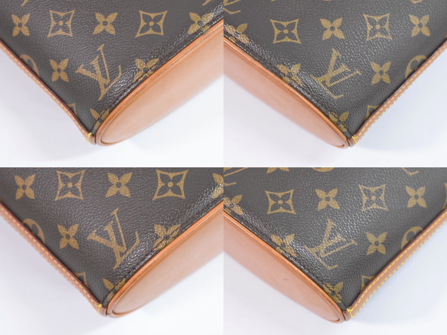 本物 ルイヴィトン LOUIS VUITTON LV ドルーオ モノグラム ショルダーバッグ ポシェット ブラウン M51290 Drouot ビトン バッグ 中古 LOUIS VUITTON - 美品 ルイ ヴィトン LOUIS VUITTON モノグラム