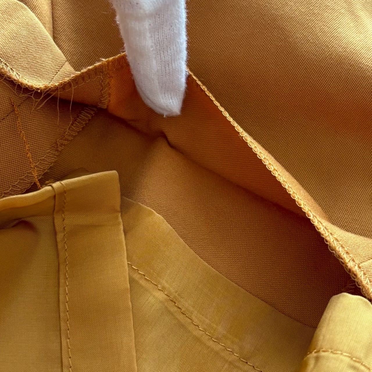 ボックススカート 黄