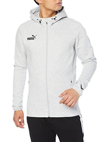 【新品・5営業日で発送】PUMA プーマ TEAMFINAL_カジュアル_フーデッド (658095) 色 : LIGHT_GRY_HE サイズ : L 