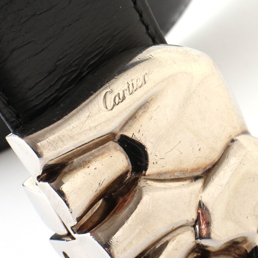 カルティエ エレファントモチーフ レザー ベルト M28271 Cartier カルティエ レザー ベルト 象 ゾウ エレファント