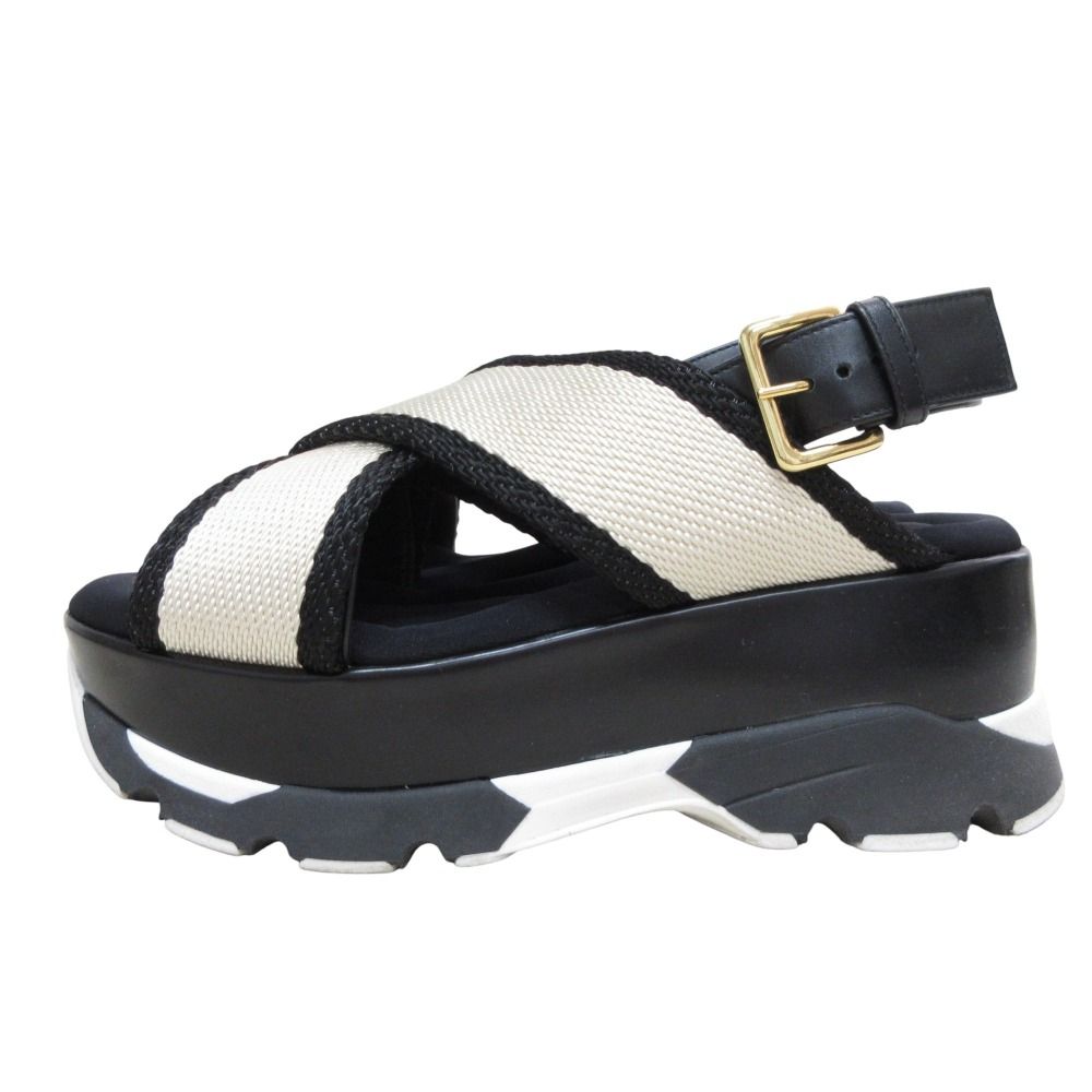 MARNI マルニ 厚底 プラットフォーム ストラップ付き フラット