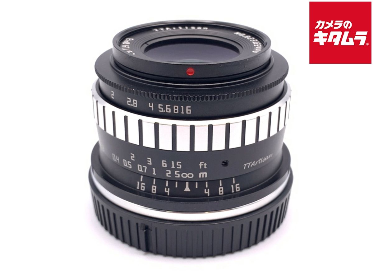 銘匠光学 TTArtisan 23mm f|1.4 C ニコンZ用 ブラック×シルバー