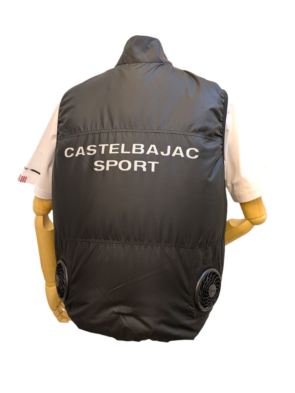 CASTELBAJAC スポーツベスト ファン付き 空調服®×カステルバジャック 「ファン付きベスト」新発売