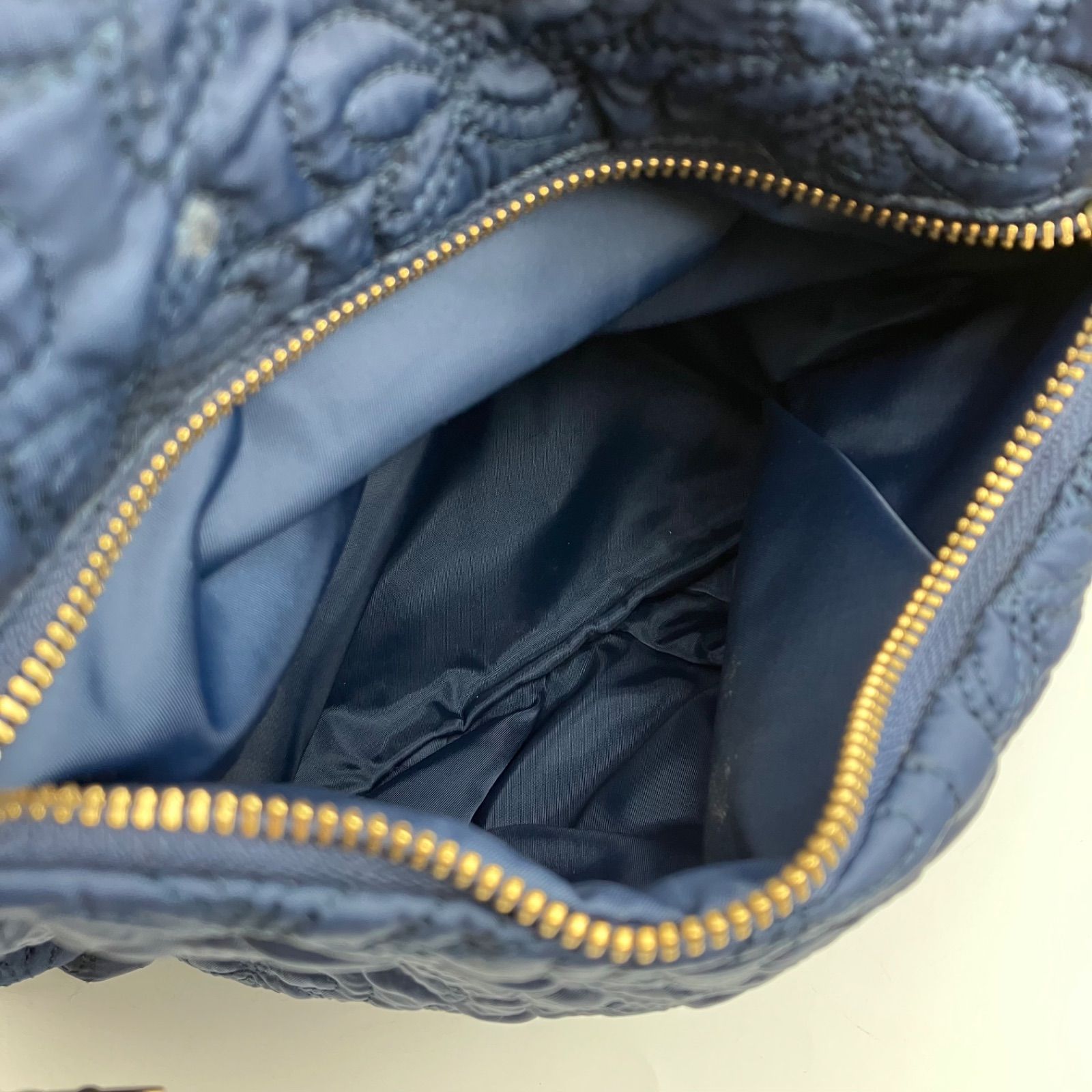 ANNA SUI アナスイ 蝶柄 キルティングバッグ トートバッグ 2way
