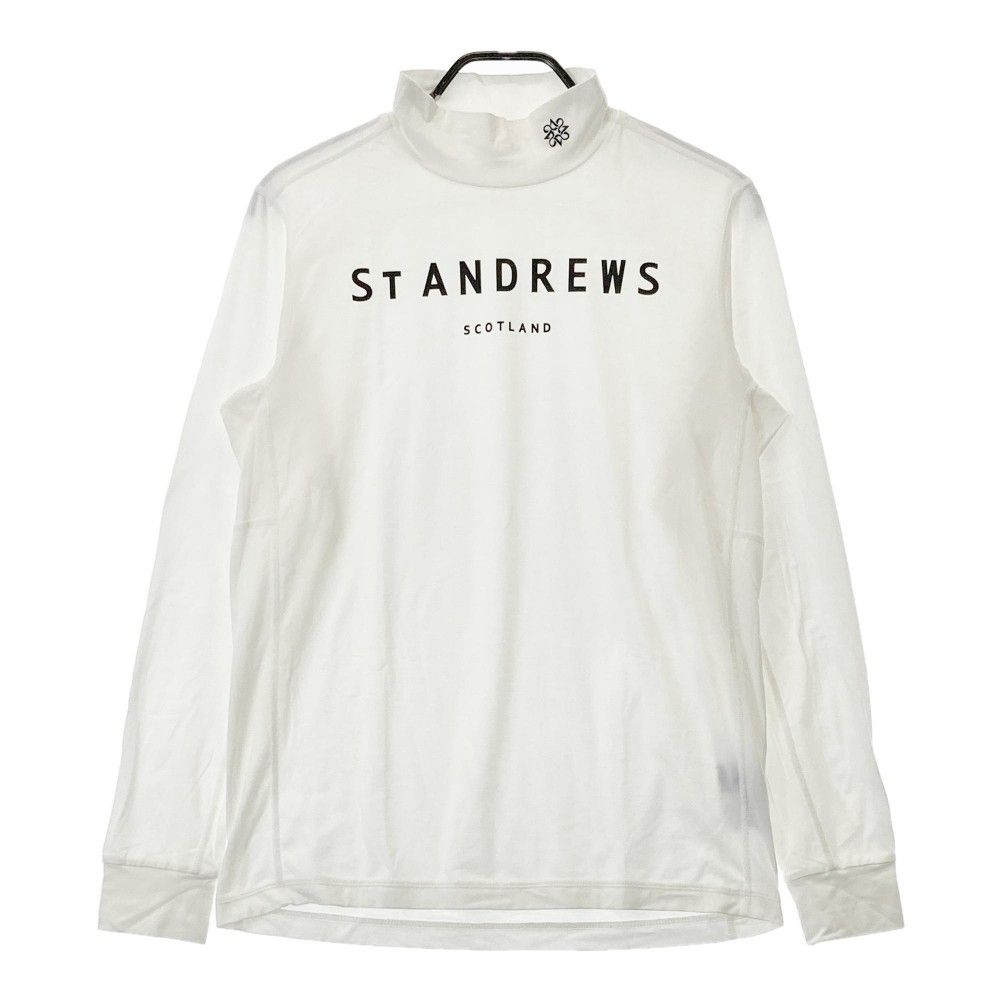 サイズ：L ST ANDREWS セントアンドリュース 長袖ポロシャツ