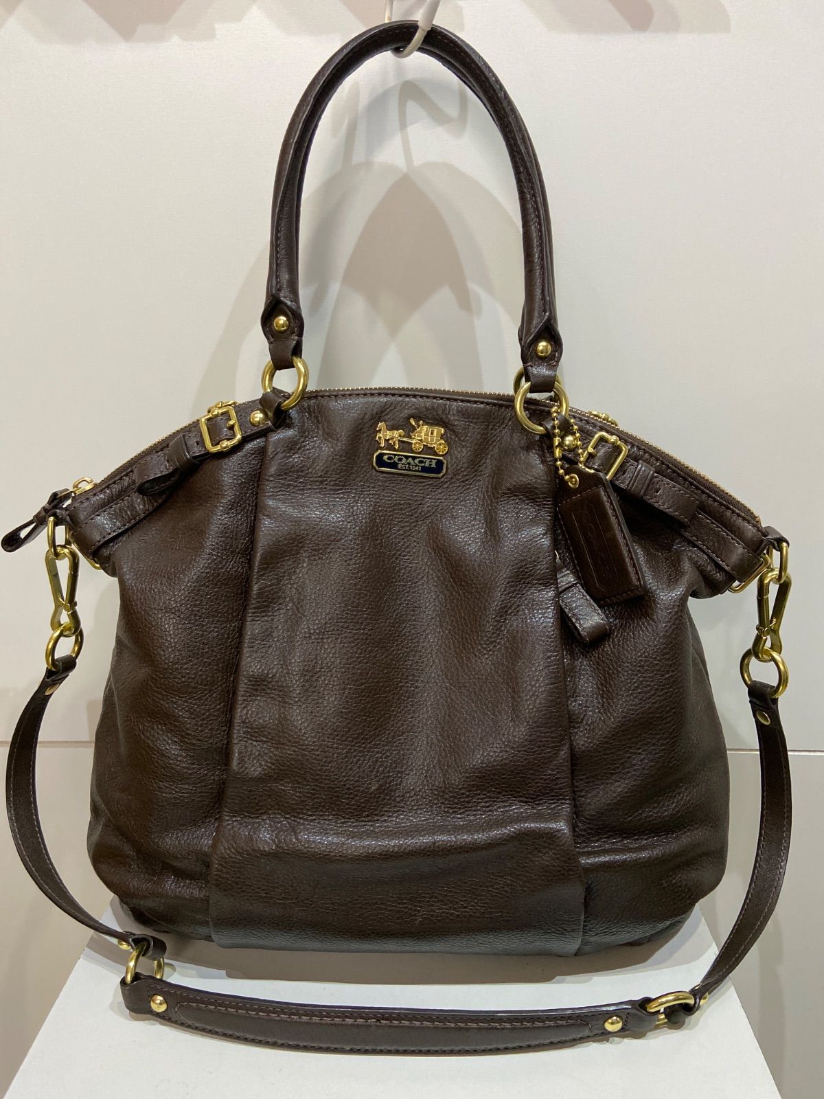 COACH コーチ マディソン リンジーサッチェル 2wayバッグ - メルカリ