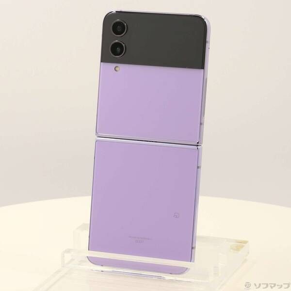 中古品〕 Galaxy Z Flip4 128GB ボラパープル SCG17 au SIMフリー【269