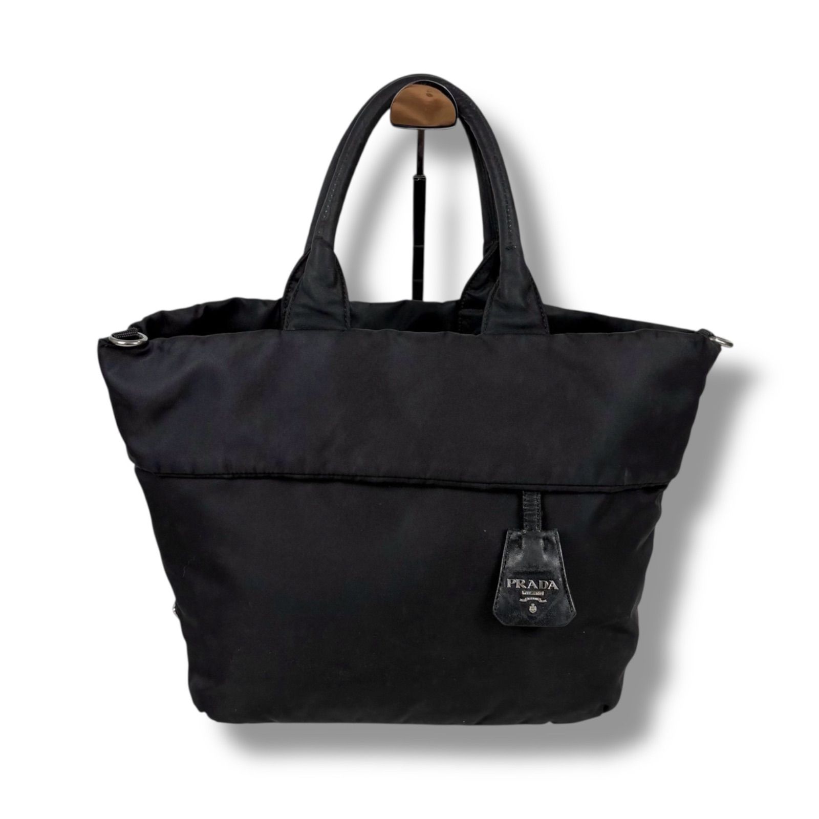 PRADA 三角ロゴプレートミニトートバッグ プラダ ミニトートバッグ