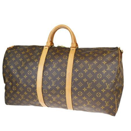 よるさん専用ページLouis Vuitton ボストンバッグ モノグラム 中古】 ルイヴィトン LOUIS VUITTON キーポル 55 バンドリエール