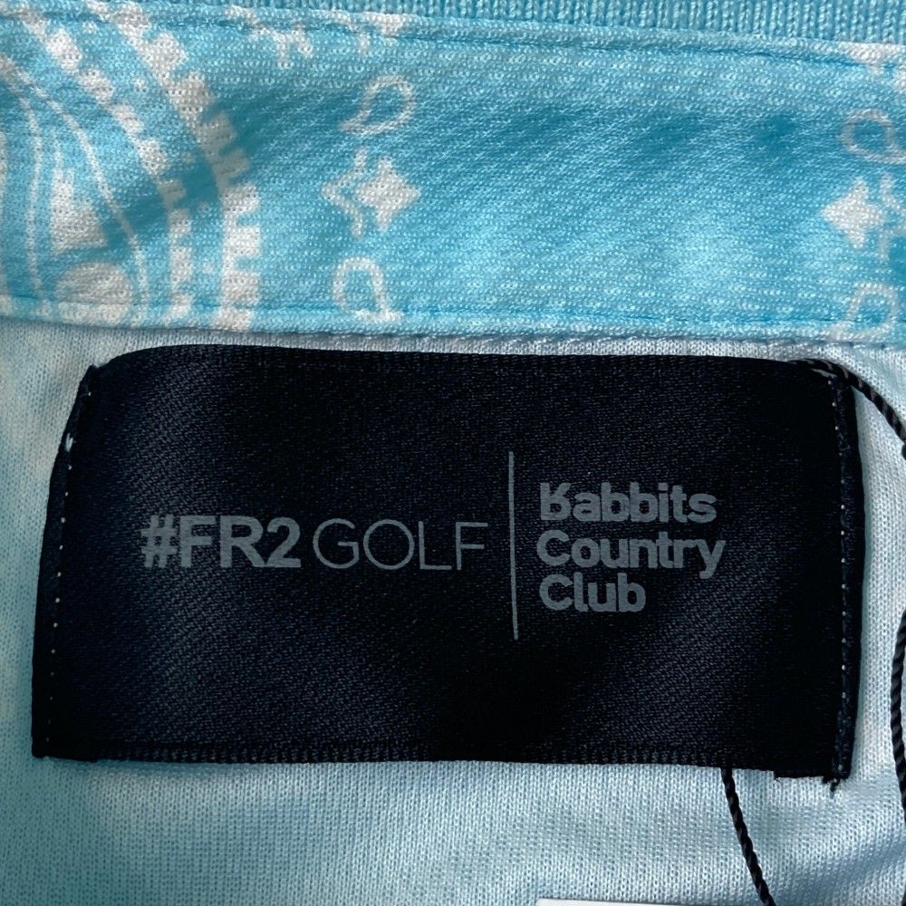 サイズ：S FR2 GOLF エフアールツーゴルフ バックプリント 半袖