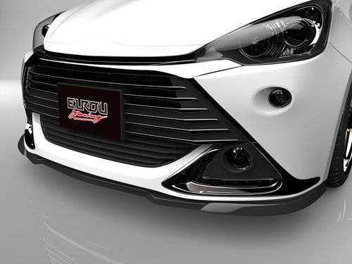 アクア GRスポーツ NHP10 後期 フロントアンダースポイラー エアロパーツ 説明文を必ずお読みください