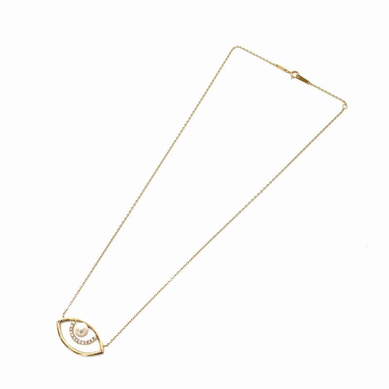 スーリヤ Surya Eye.Necklace Pearl アイネックレス ペンダント パール  