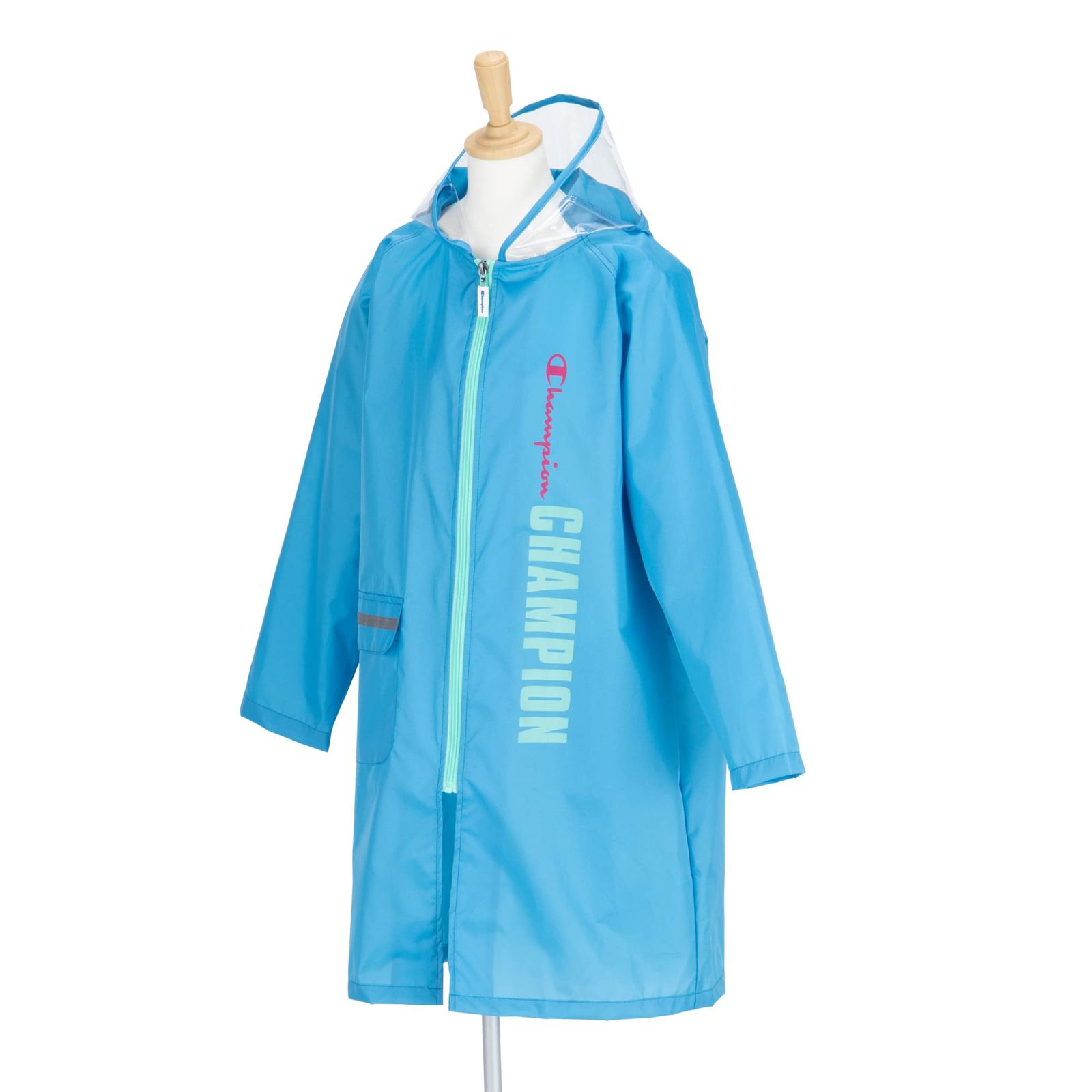 Champion(チャンピオン) 子供 リュックサックu0026ランドセルレインコート サックス 150cm CHS64RA15 [サックス] [Free Size] [無地]