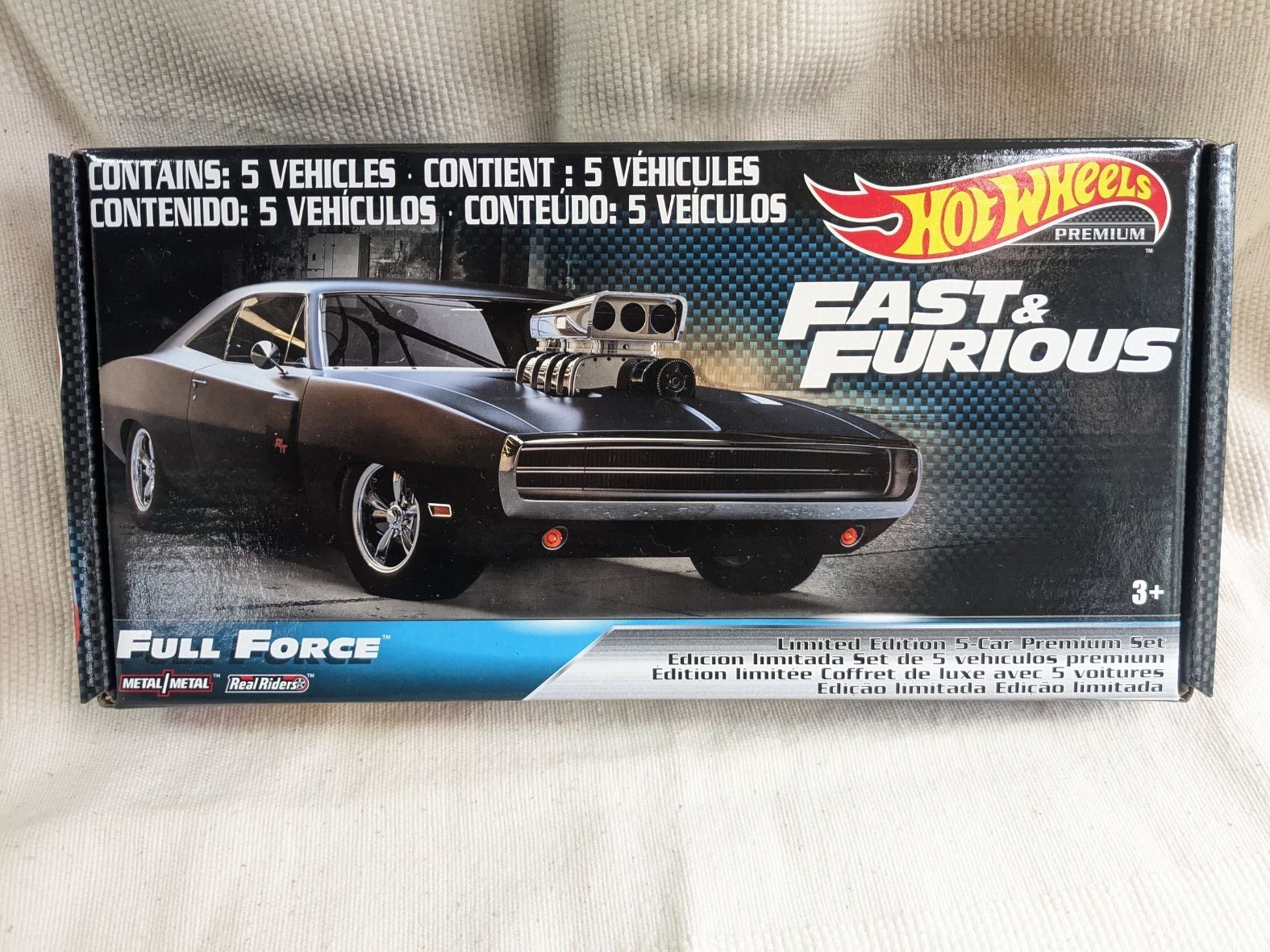 ホットウィール ワイルド スピード Full Force フルフォース ミニカー 5台セット Fast - Furious ボックス