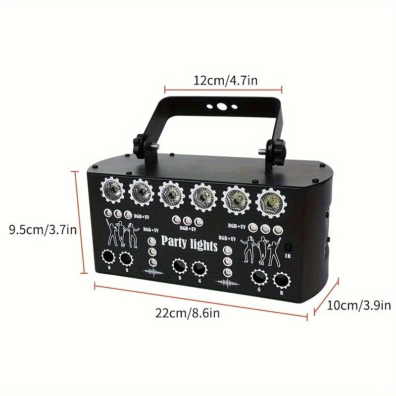 DMX512サウンドアクティベーションとRGBステージ照明システム 高出力レーザーライトを搭載しています