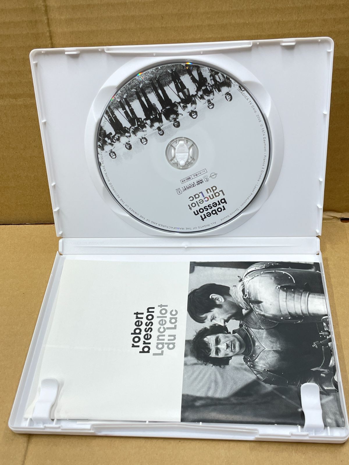 洋画DVD ロベールブレッソン監督作品 湖のランスロ リュックシモン