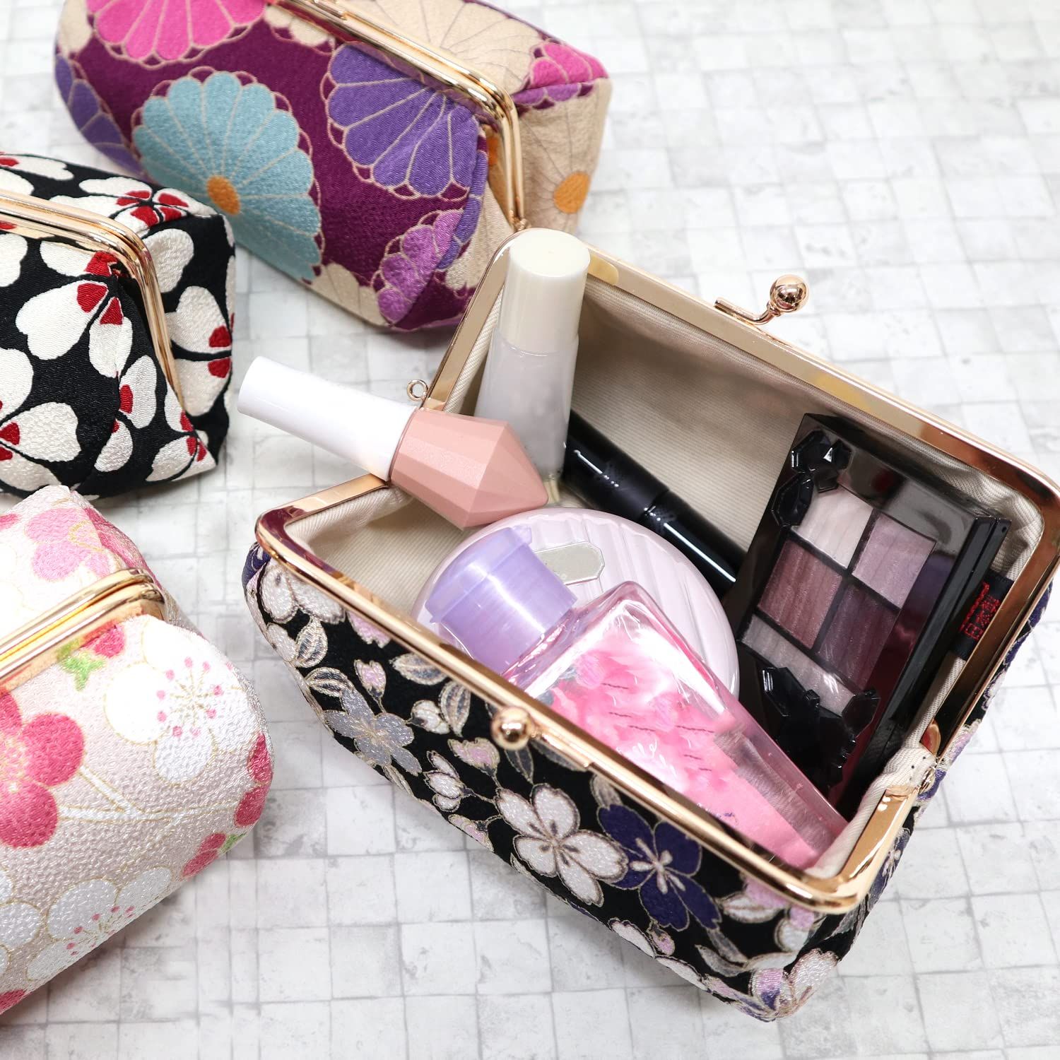 コスメポーチセット 別注】＜OSAJI×CITEN＞立体ポーチセット（ポーチ・ネイルカラー