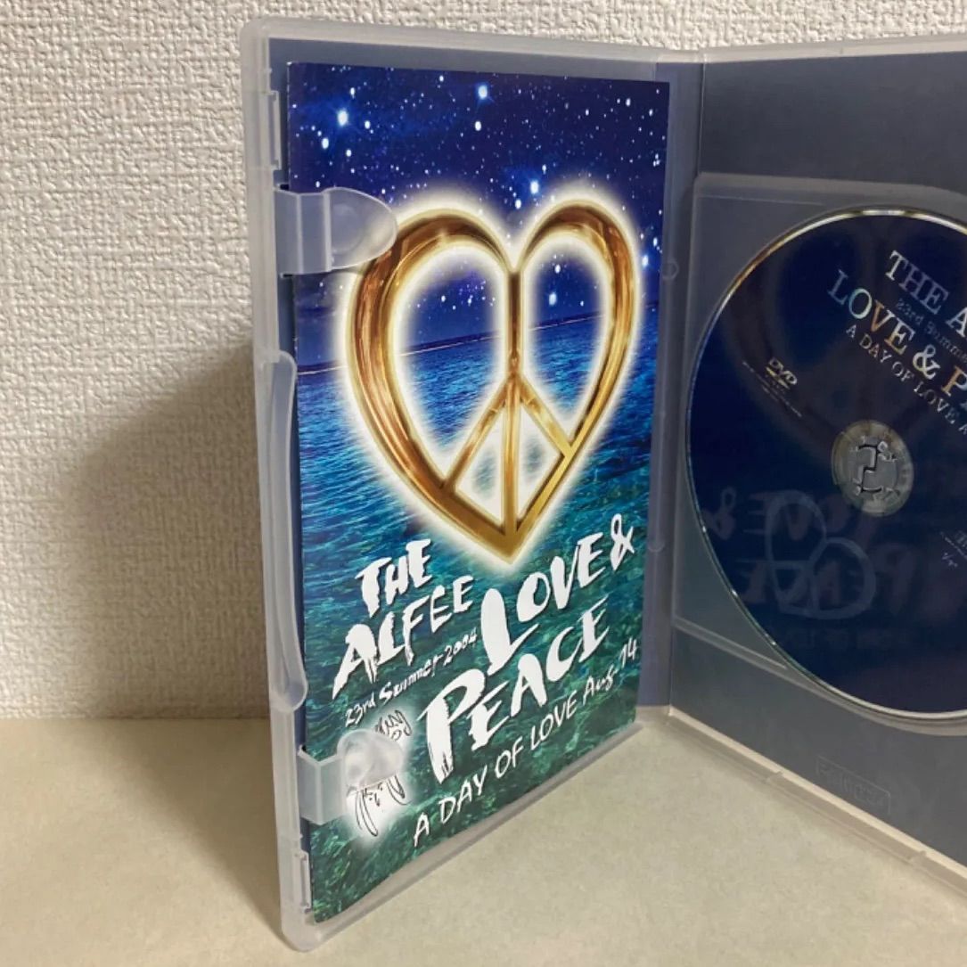 DVD/THE ALFEE LOVE&PEACE 2004 Aug.14 - メルカリ