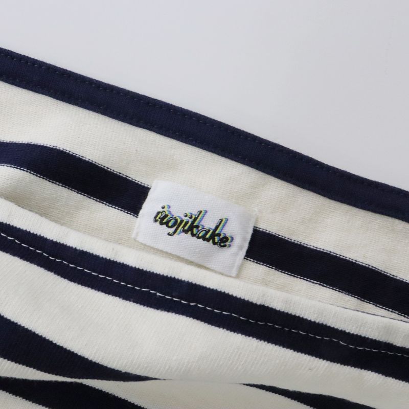 イロジカケ irojikake 2022AW The Striped T-Shirt ボーダーT