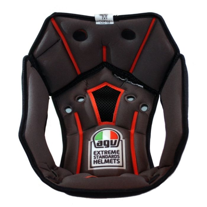 4営業日で発送 エージーブイ Agv AGV TOP PADS CORSA R 用 アジアンフィット 001-BLACK XL 品番 KIT6023900110