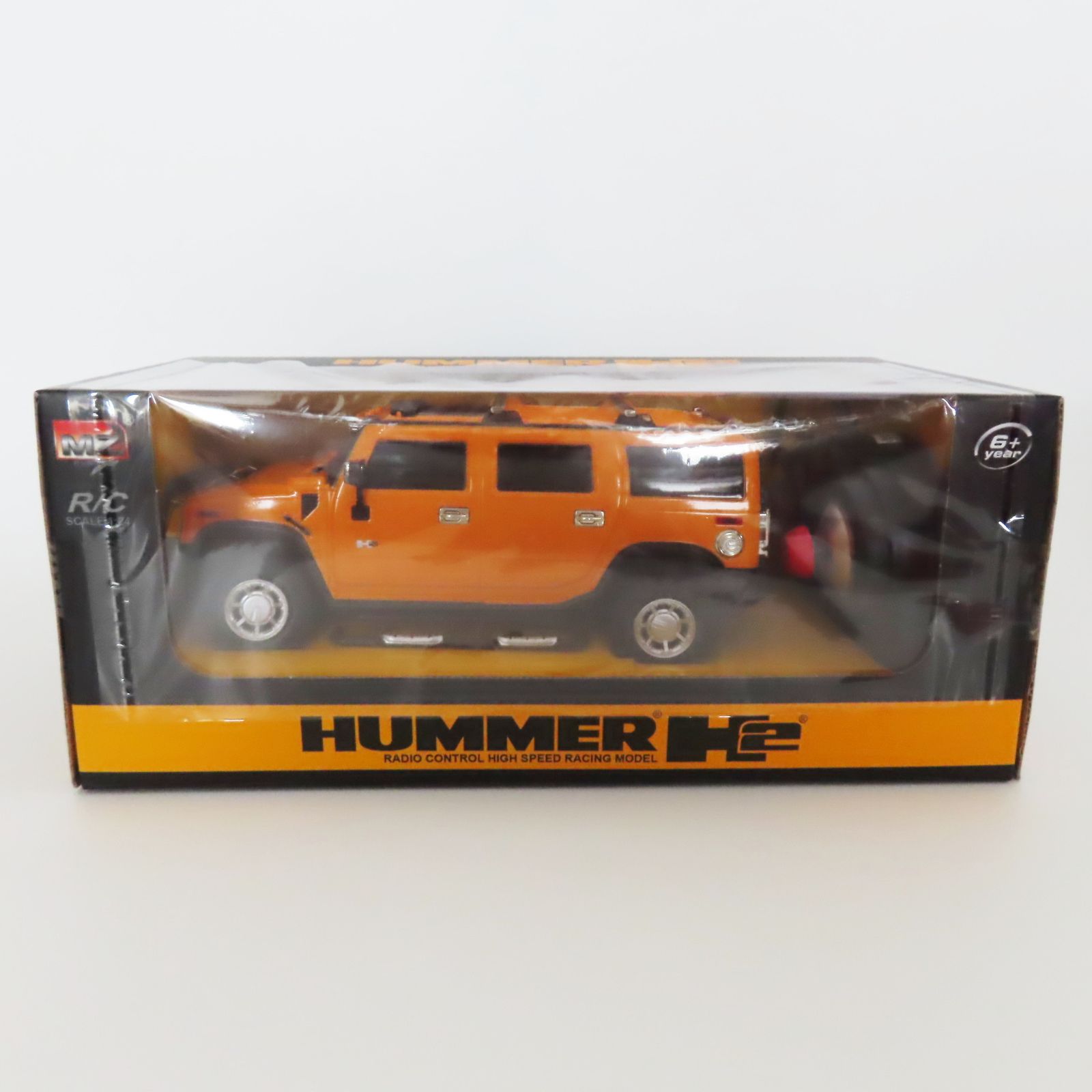 S09-① 未開封未使用品 MZ 1/24 HUMMER H2 ハマー ラジコン レッド＆イエロー 2台セット - メルカリ