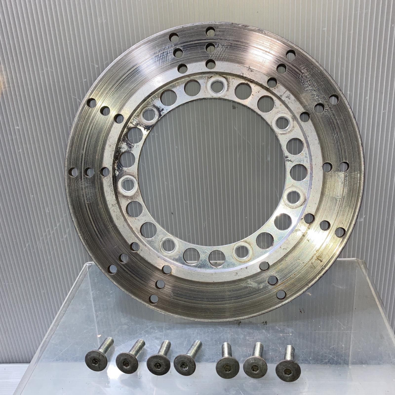 KAWASAKI KZ750 FX 3型 KZ750E リア ディスクローター 6.MM 当時物 (C