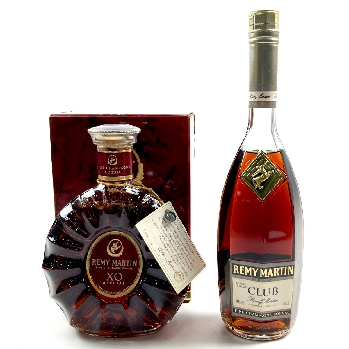 2本 レミーマルタン REMY MARTIN XO スペシャル クラブドレミーマルタン コニャック 700ml ブランデー セット 【古酒】 -  メルカリ