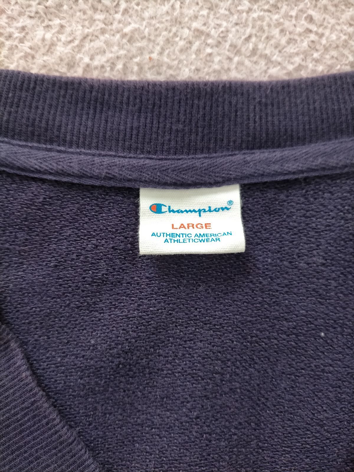 Champion チャンピオン スウェットカーディガン L ネイビー