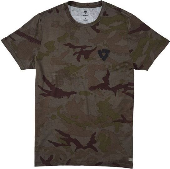 REVIT / レブイット Tシャツ Bailey カモ ダーク グリーン サイズ XL | FFC051-4580-XL