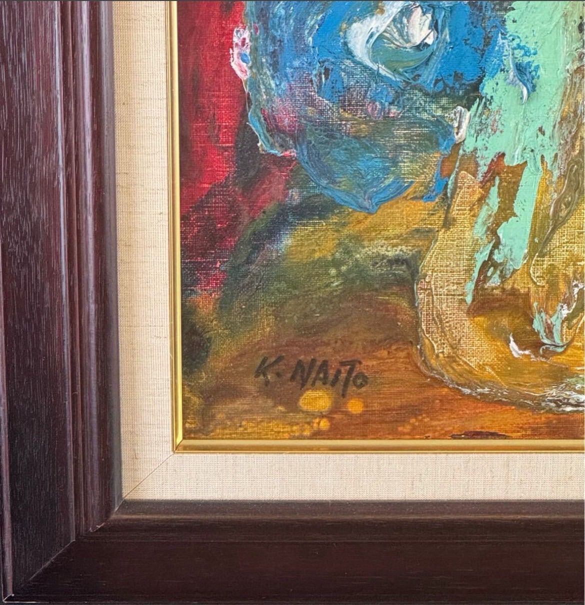 真作】絵画 作者不詳 油彩6号 花 逸品 Q165 Yahoo!オークション