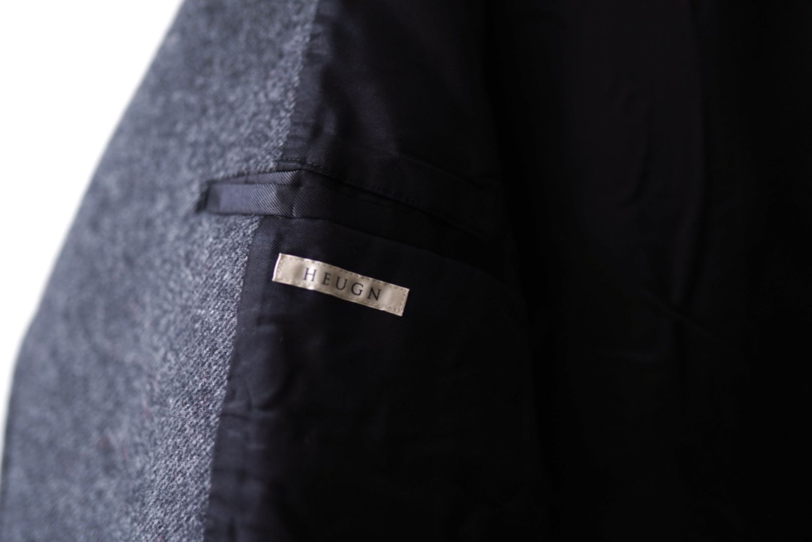 22AW VICTOR ウールメルトンダイアゴナルPコート / HEUGN
