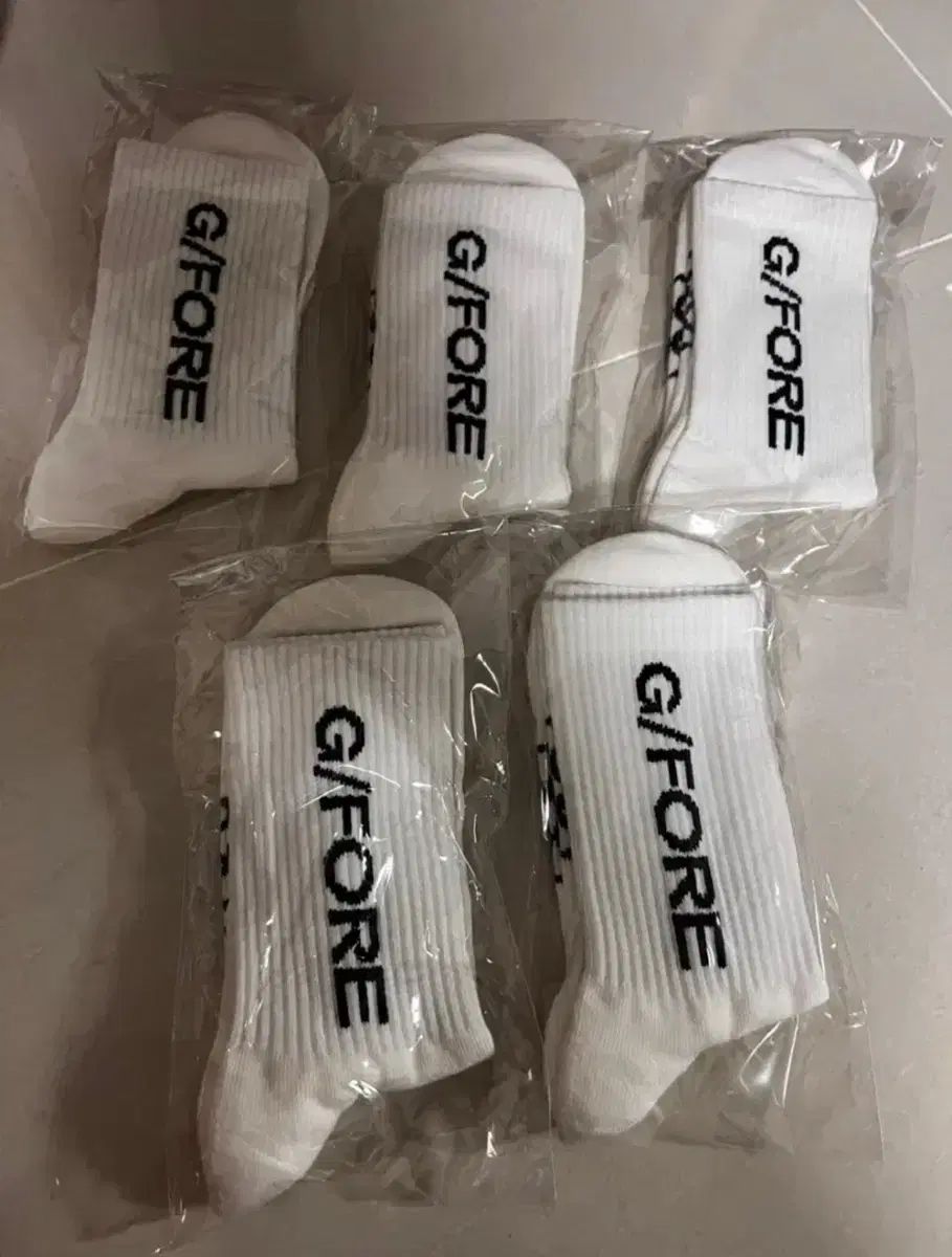 G FORE ジーフォア ゴルフソックス メンズ 5個