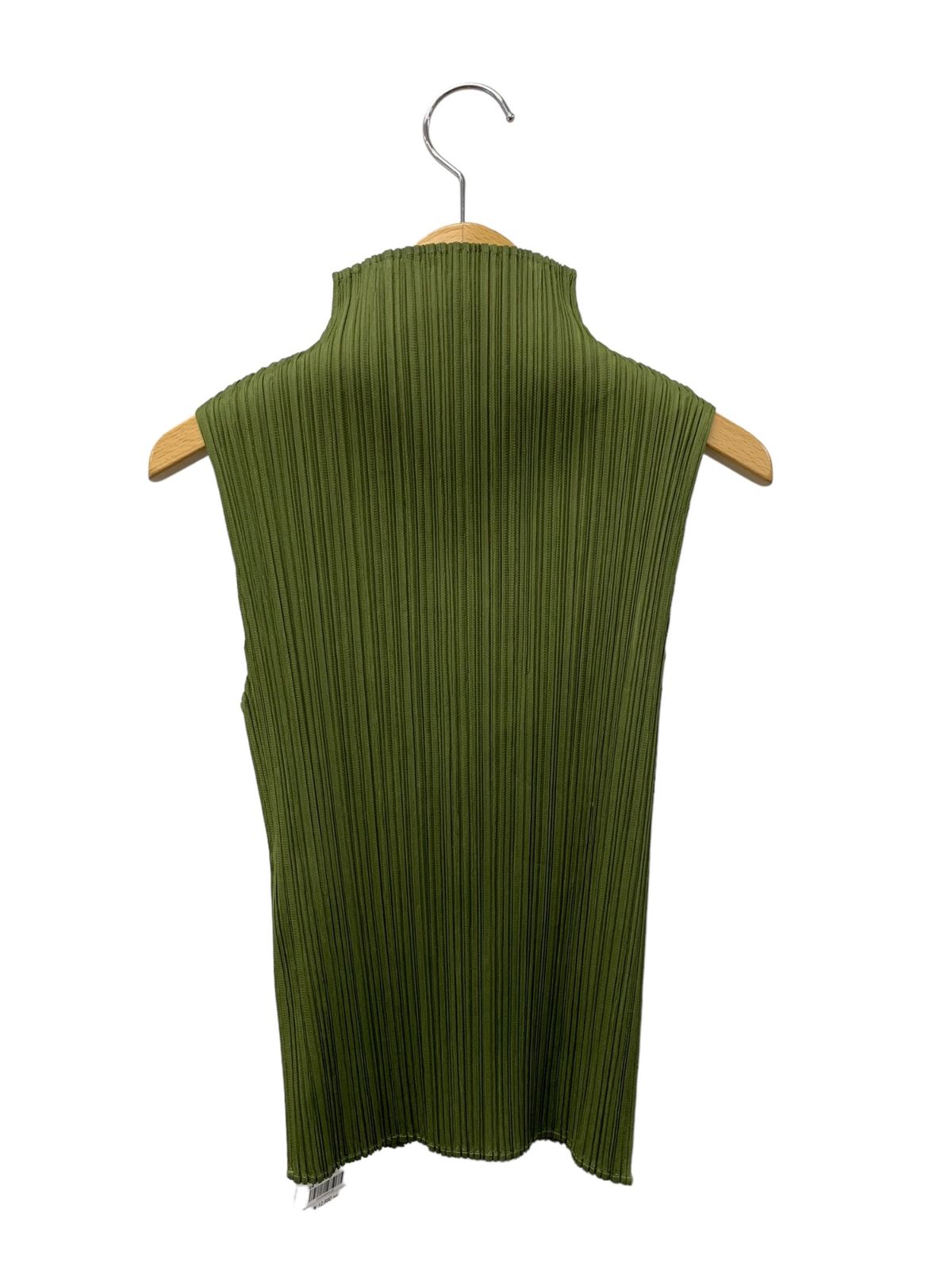 新品未使用イッセイミヤケプリーツプリーズオリーブグリーン プリーツジャケット プリーツプリーズイッセイミヤケ PP87-JK663 カットソー 3