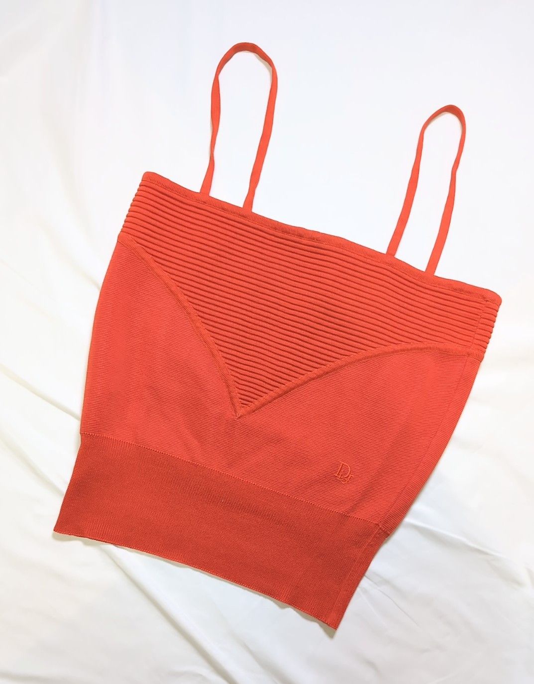 美品　Christian Dior キャミソール　ニット　ストレッチ　サイズＬ Christian Dior - Diorニットキャミソールの通販 by KIKKI