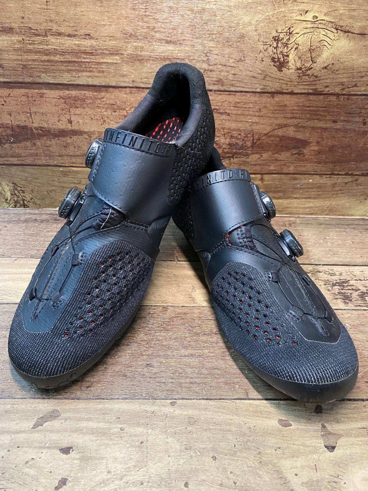 IH284 フィジーク fizik INFINITO R1 Shoes ビンディングシューズ 黒