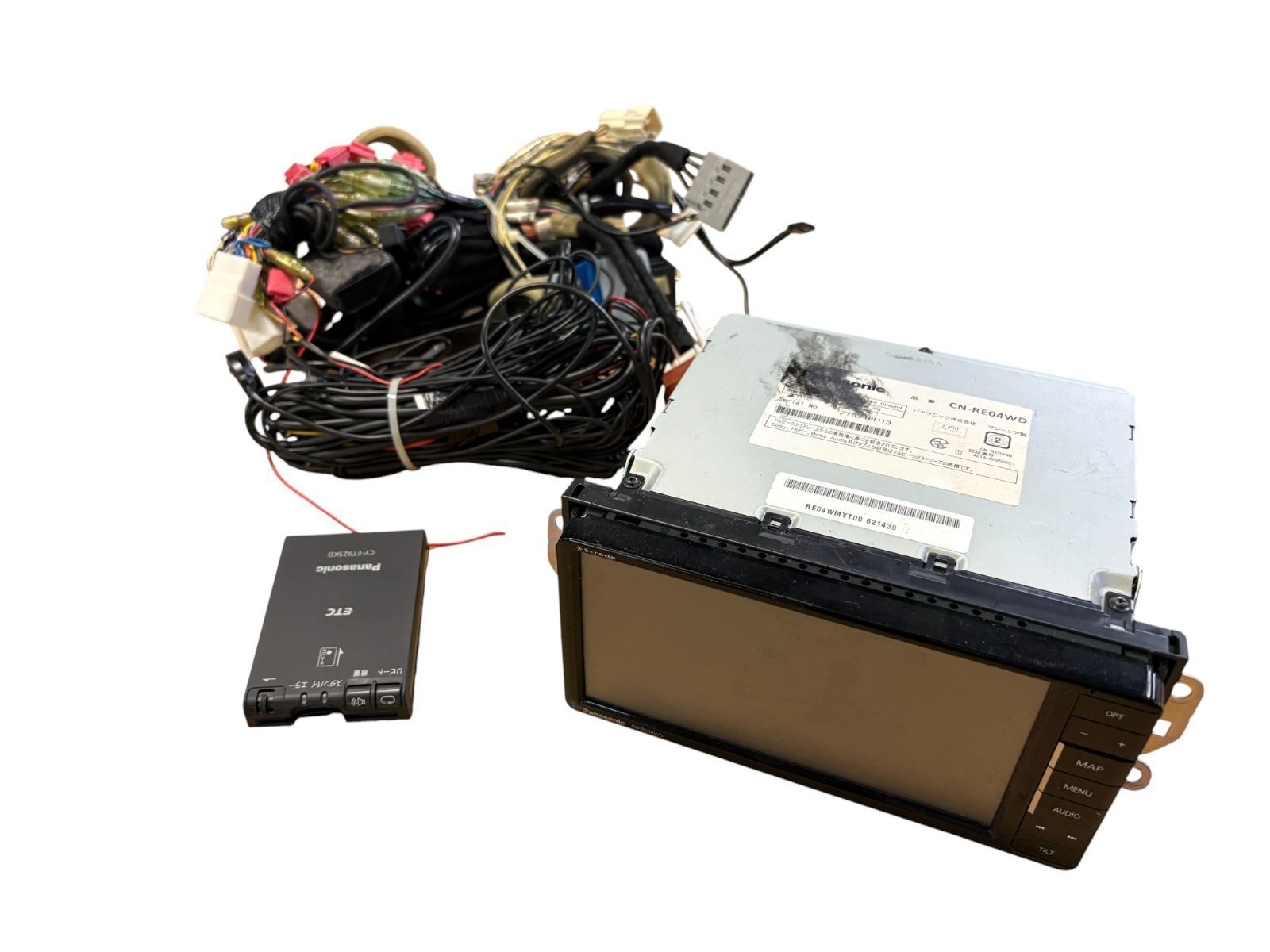 管理番号 4568 タント CN-RE04WD 社外ﾅﾋﾞ 地図ﾃﾞｰﾀｰ2017年08月版