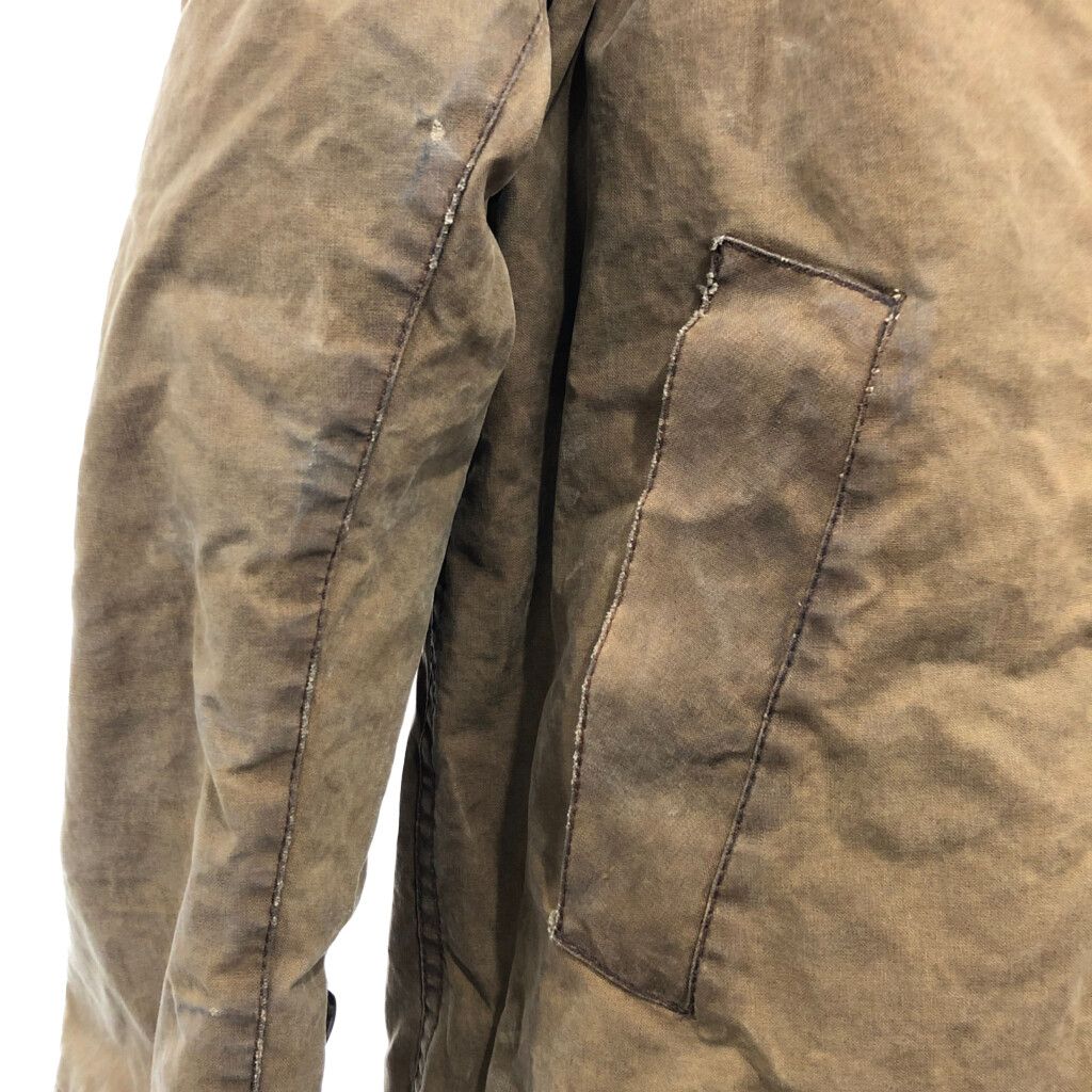 2000年代～ Barbour バブアー BEAUCHAMP LONG COAT オイルドジャケット アウター ブラウン (メンズ  C42/107CM) 中古 古着 P6481